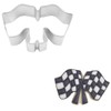 R&M Checkered Flags 3.5" Tinplated Cookie Cutter