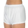 Suprima PVC Slip On Briefs Item 1311 Unisex, Milk., 36