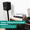 Electrohome McKinley 2.0 Stereo Powered Bookshelf Speakers with Built-in Amplifier