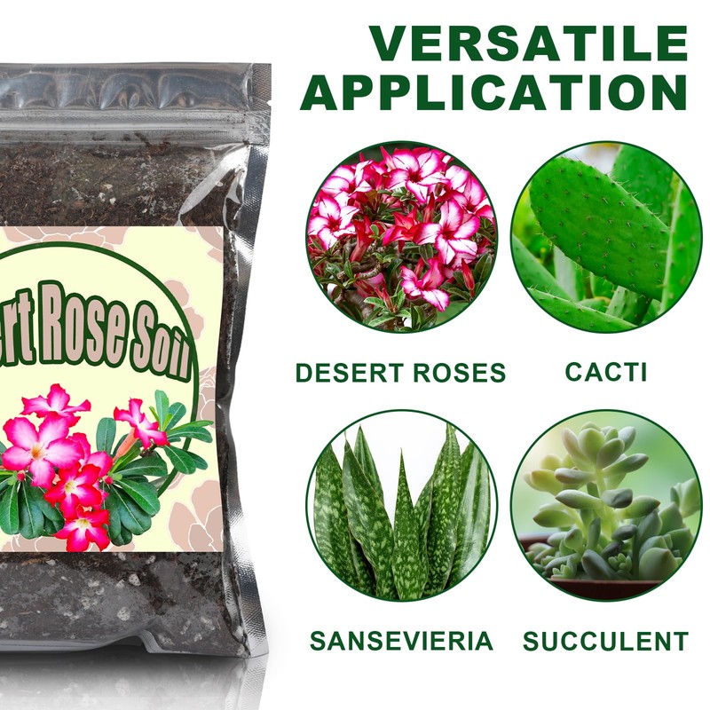 Doter Organic Desert Rose Potting Soil Mix for Healthy Growth