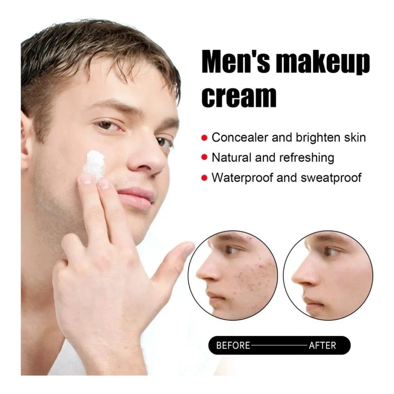 Crema Correctora Eelhoe Para Hombres Con Marcas De Acné Pere