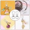 2 Pcs Silver Metal Lobster Claw Clasps Swivel Snap Hook
