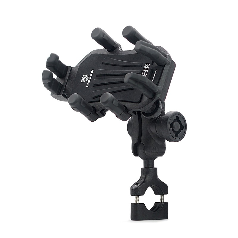 Motorcycle Phone Mount Holder with Vibration Dampener Anti-theft Motorcycle Cell