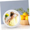 Artibetter Round Photo Frame Wood Embroidery Hoop Frame Round Embroidery