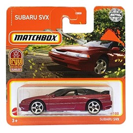 Matchbox - Subaru SVX - MBX 88/100 - GXN06 - Short Card - Ryu Asada - Superfast Lesney - Mattel 2021