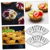 ULTECHNOVO 20Pcs Nonstick Egg Tart Molds Stainless Steel Cupcake Muffin