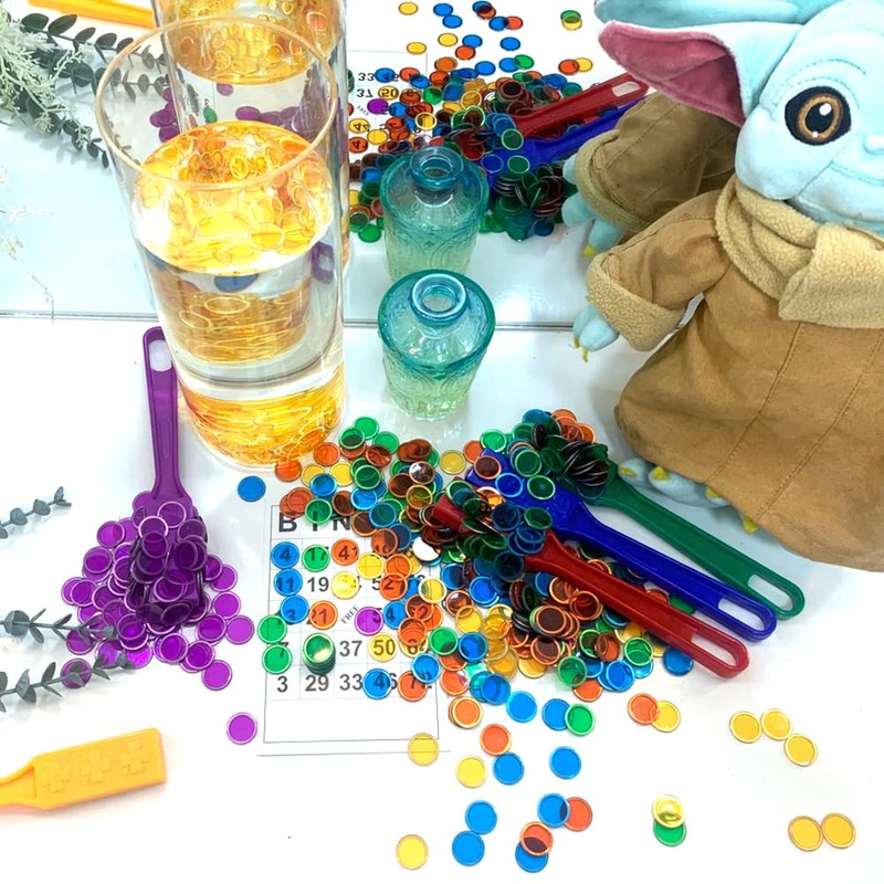 Magnetic Wands and Bingo Chips Set Magnet Wand wtih 100pcs