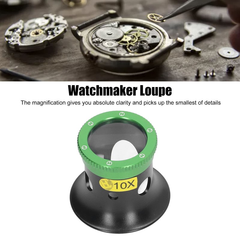 Jewelers Magnifier Non-Toxic Magnifying Glass Wear Resistant for Antiques for