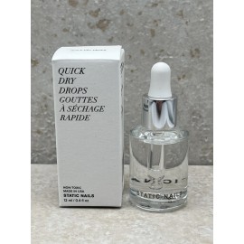 Static Nails Quick Dry Drops Treatment - .4 fl oz - New in Box