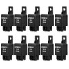 10Pcs DC12V 40A Automobile Car Air Conditioner Condensers Relay with