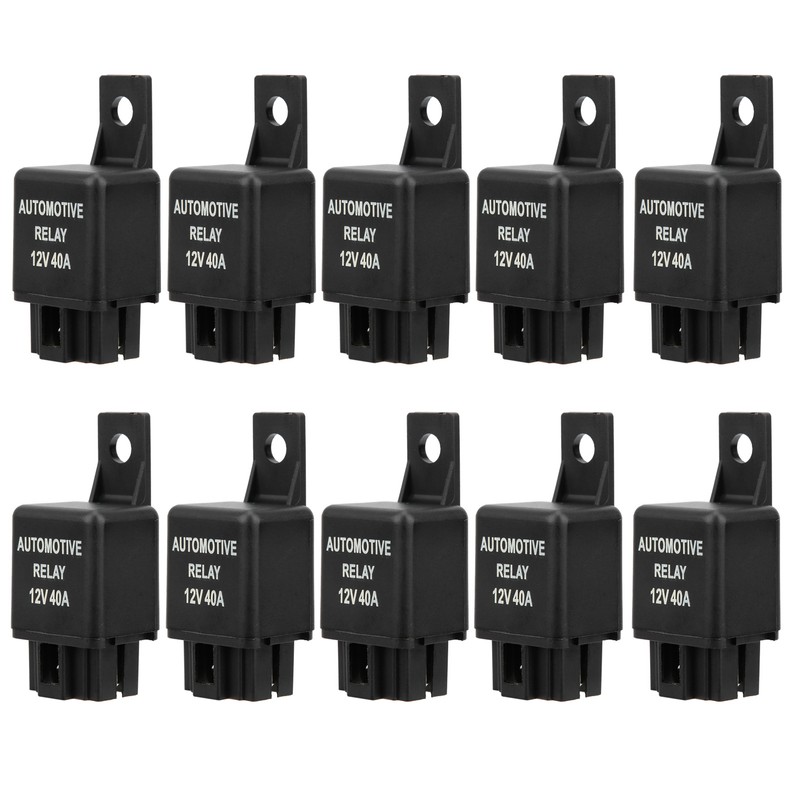 10Pcs DC12V 40A Automobile Car Air Conditioner Condensers Relay with