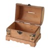 HMF 6403800 Treasure Chest with Lock Pirate Wooden Box Various