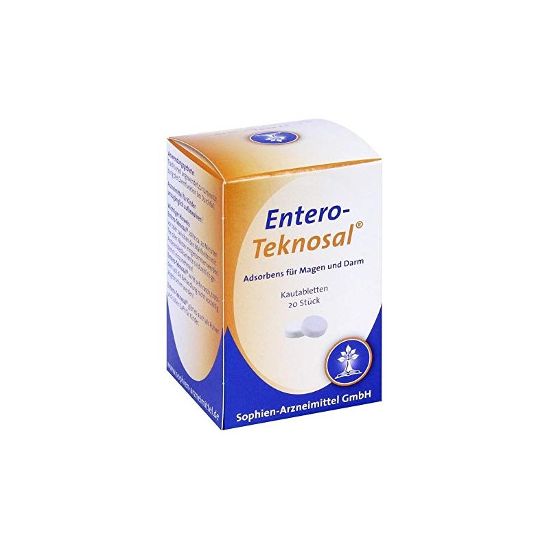 Entero Tecnosal Chewable Tablets Pack of 20