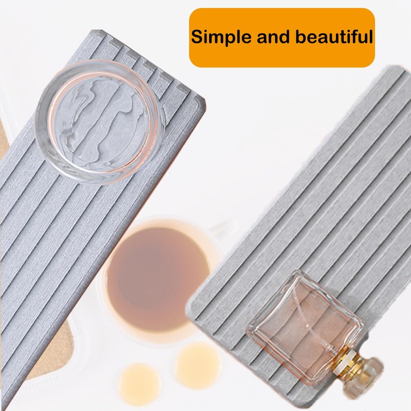 Water Absorbent Stone, Rectangular Absorbent Coaster, Absorbent Coasters Made of