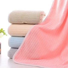 Toalla de baño Terciopelo Coral 70  140 hogar Diario Parejas Playa Toalla Grande Suave Absorbente                                                     