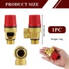 1/2" 7 Bar Pressure Relief Valve, Boiler Safety Pressure Relief