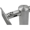 WB-242 Stainless Steel Wall Mount Adjustable Handrail Bracket for 1-1/2"