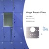 5Pcs Hinge Repair Plate Stainless Steel Firm Durable More Space
