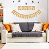 RmKbe Merry Christmas Banner Christmas Burlap Hanging Bunting Decor Rustic