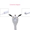 SinLoon 11FT US Plug Power Cords with On/Off Switch 3-Core