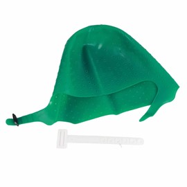 Gorro para el Cabello Resaltado Frosting Cap Resaltado para Gorro para el Cabello Color de Tinte Desechable con Ganchos de Plástico Salón para Teñir el Cabello Kit de Herramientas (Verde)