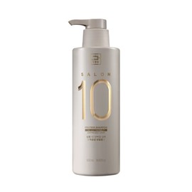 Mise-en-scène Salon 10 Protein Shampoo (extremely damaged) 500ml - Mise-en-scène Salon+Clinic 10 Shampoo (for extremely damaged hair) / 미쟝센 살롱10 단백질 샴푸(극손상) 500ml - 미쟝센 살롱+클리닉 10 샴푸 (극손상모발용)