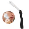 Professional Straight Edge Barber Razor Without Blade Lightweight Salon Quality