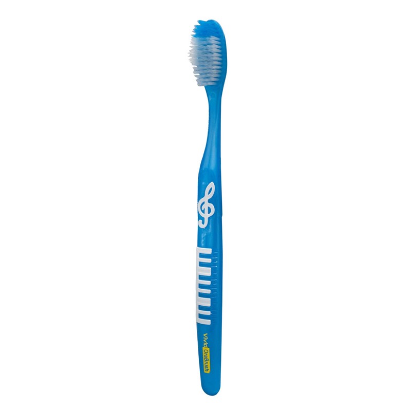 Vivid OraBrush Premium Quality Nylon Filament Toothbrushes – Softer, Rubber