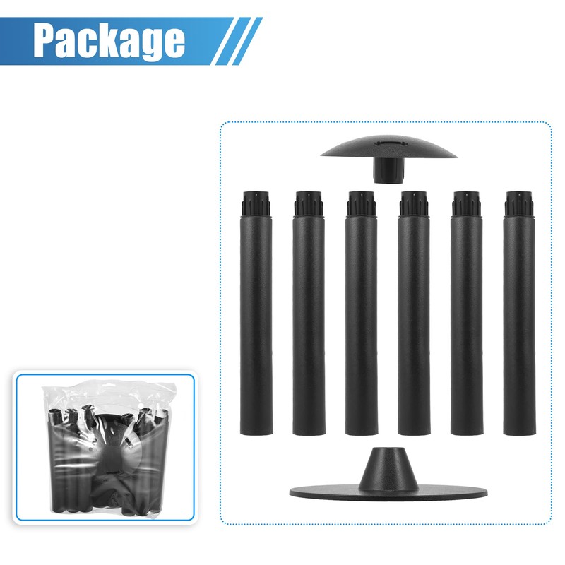 X AUTOHAUX Boat Cover Support Pole Adjustable Height from 12"