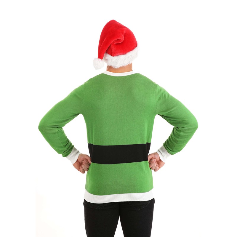 Fun Costumes Adult Buddy the Elf Ugly Christmas Sweater Medium