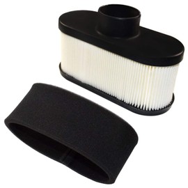 OakTen Air Filter Oil Filter Spark Plug Fuel Pump Pack with 11013-7026 49065-7007 49040-7001 BPR5ES for Kawasaki FR651V, FR691V, FR730V, FS481V, FS541V, FS600V, FS651V, FS691V, FS730V