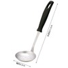 Kai KAI Bean Perforated Ladle Black Topaz Kai House Select