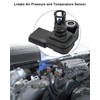 EMIHO Intake Air Pressure and Temperature Sensor Replace 12681993 Fit