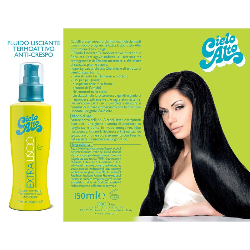 Cielo Alto Supersmooth Liquid 150 ml Thermal Protection.