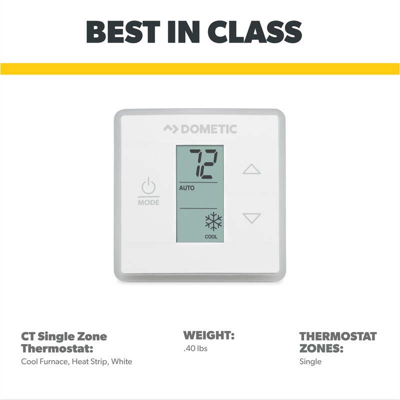 Dometic 3316250.700 Single Zone Heat Pump with Aluminum Heatsink