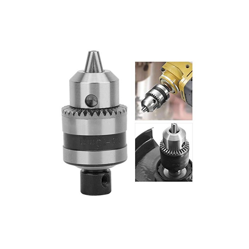 FTVOGUE 3-Jaw Clip Drill Chuck Adapter Converter 8 mm Fixed