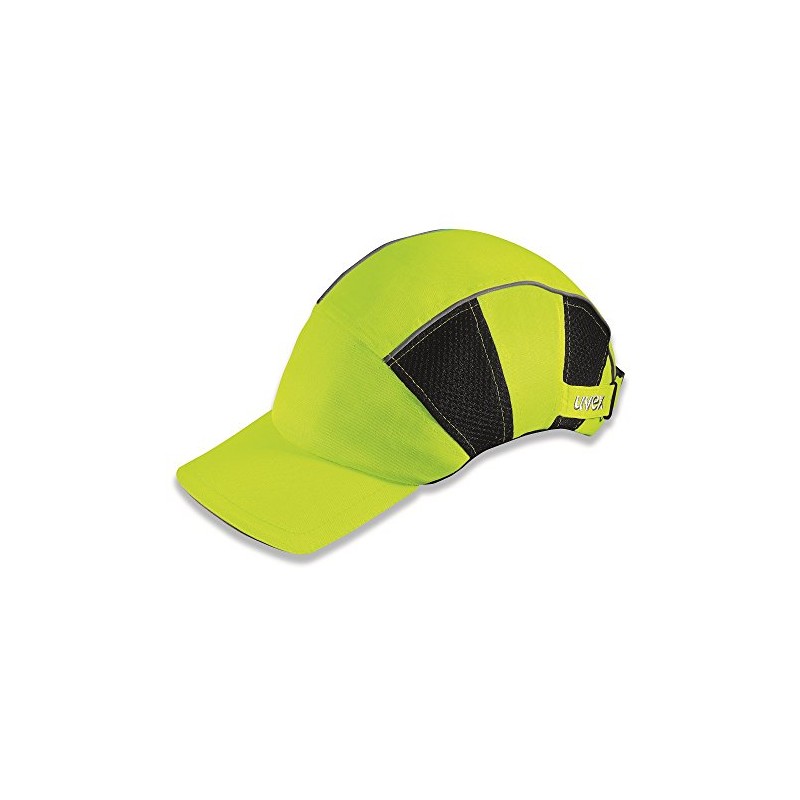 Uvex U-Cap Sport Hi-Viz Bump Cap - Long Peak -