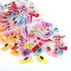 GWHOLE Pack of 108 Fabric Clips Sewing Accessories Plastic 6
