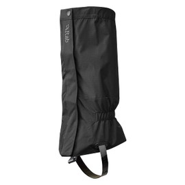Rab Men's Trek Waterproof Gaiter for Hiking and Moutaineering - Black - Large