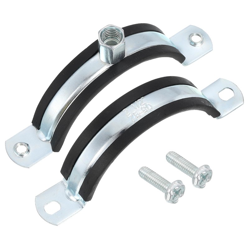 QUARKZMAN Pack of 4 Adjustable Pipe Holder Clamps, 3 Inch