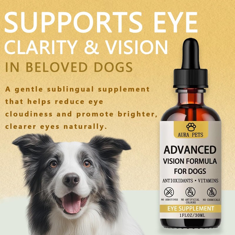 Aura Pets Advanced Vision Formula for Dogs - Eye Health