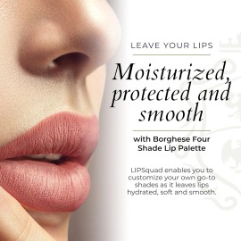 Borghese LipSquad Lip Color Palette. 0.028 oz. / 0.8 g each.