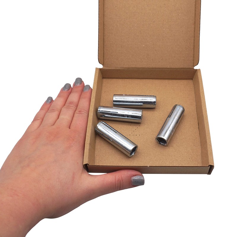 SKIR'CO (4 pcs) Drop in Anchors M12 x 50 mm,