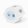 Mooas Multi Hexagon Clock Timer Ver2, Timer for Study, 12/24