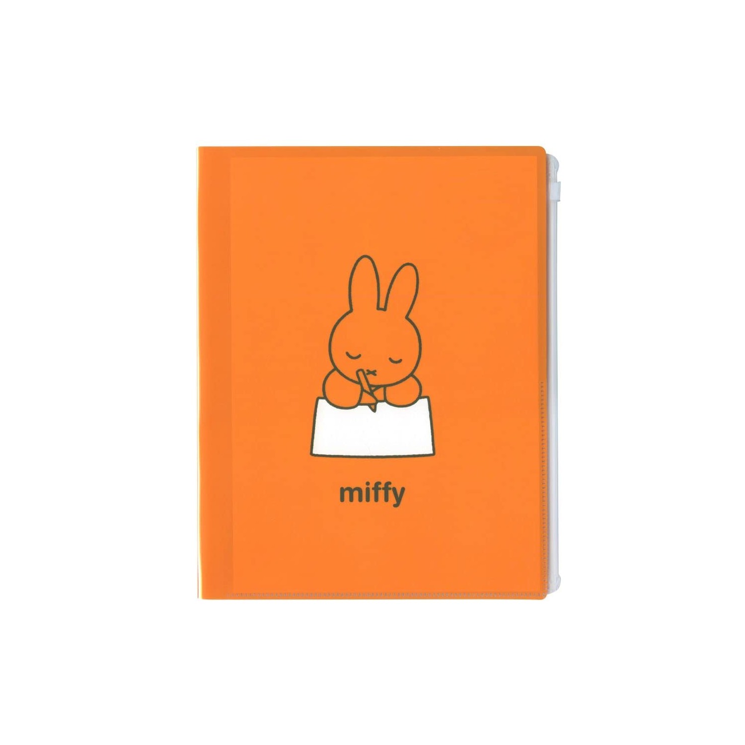 Green Flash A4 Zip File Miffy Letter BM-033 - ibspot.com