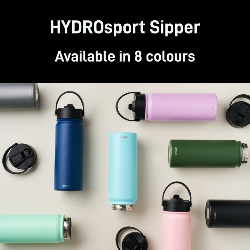 Avanti HydroSport Sipper Insulated Water Bottle, 550ml - Lavender