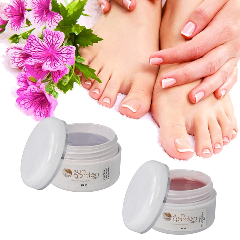 Sun Garden Nails UV Builder Gel Thick Clear 30 ml