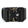 Outdoor Male Multifunction Nylon Tactics Waist Belt for Camping Climbingblack