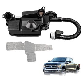 DC3Z-6A785-C Oil Separator Assembly Fit for 2011-2016 Ford F250 F350 F450 F550 Super Duty 6.7L V8 Diesel Engine PCV CCV Oil Separator Replaces# DC3Z6A785C, BC3Z6A785A