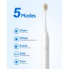 2 Pack Electric Toothbrush for Adults and Kids - Rechargeable